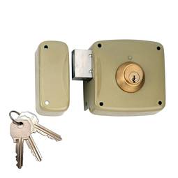 Fecho de aro com cilindro 5124A para entrada de 80mm Mão esquerda 95124AHE08I Lince