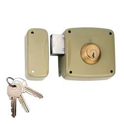Fecho de aro com cilindro 5124A Entrada de 100mm Mão esquerda 95124AHE10I Lince