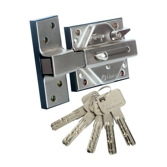 Forrellat d'alta seguretat 7930R crom mat 97930RCM Lince