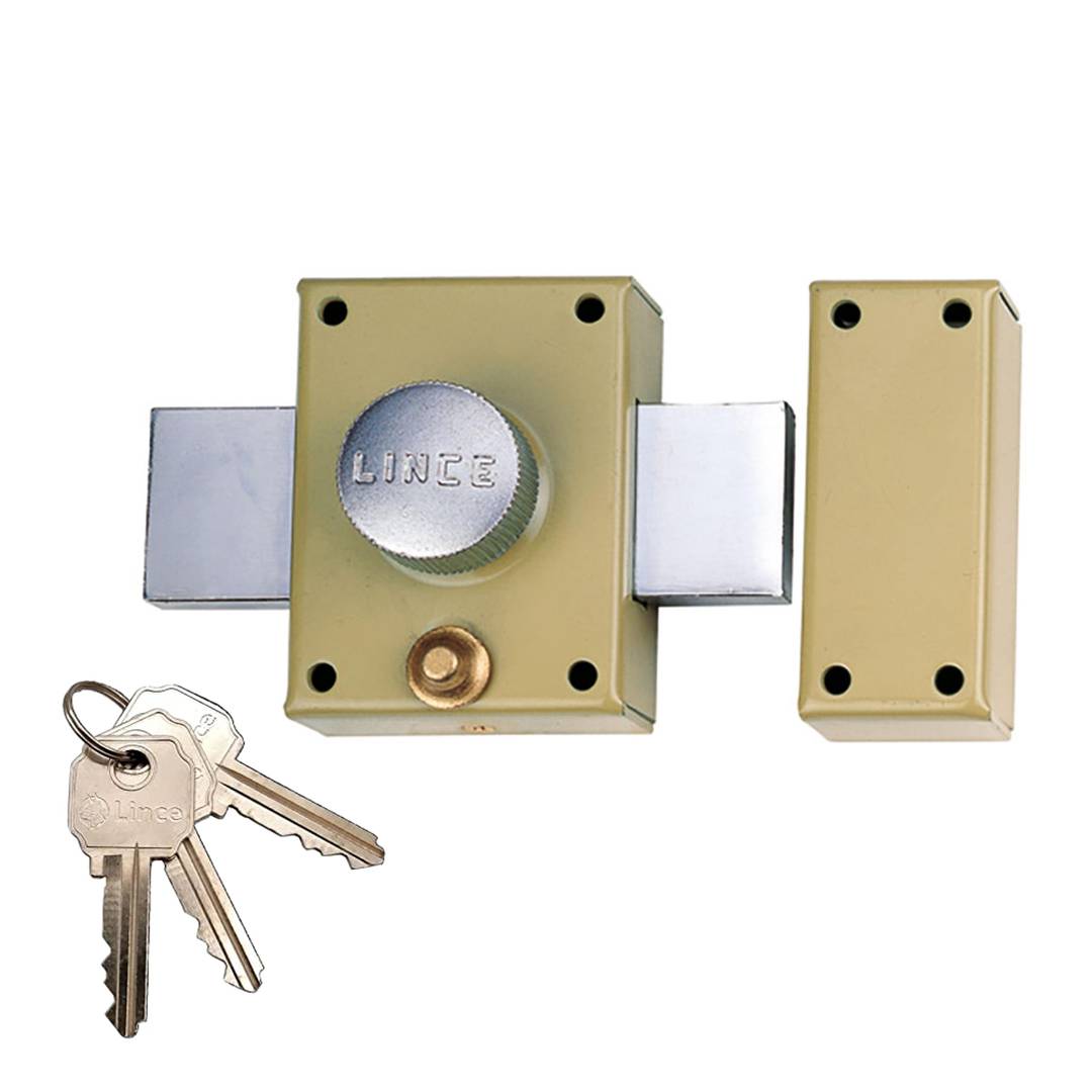 Cerrojo tradicional 3910 hierro esmaltado 93910HE Lince