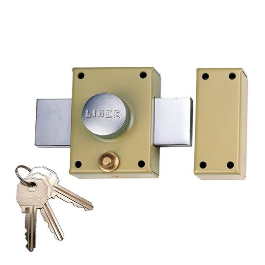 Cerrojo tradicional 3910 hierro esmaltado 93910HE Lince