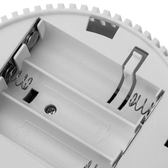 Detector de humo autónomo con indicadores LED, pantalla LCD y alarma acustica