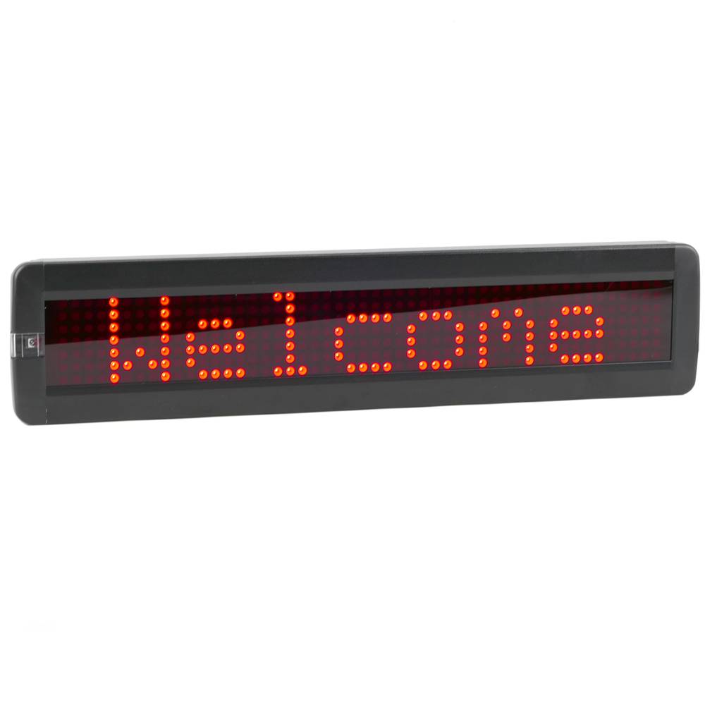 Rètol LED Cartell electrònic programable de 50x7 vermell DOT