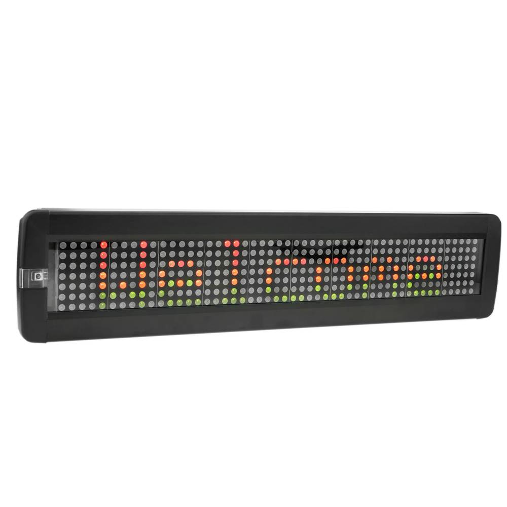 Rótulo LED Cartel electrónico programable de 50x7 rojo verde DOT