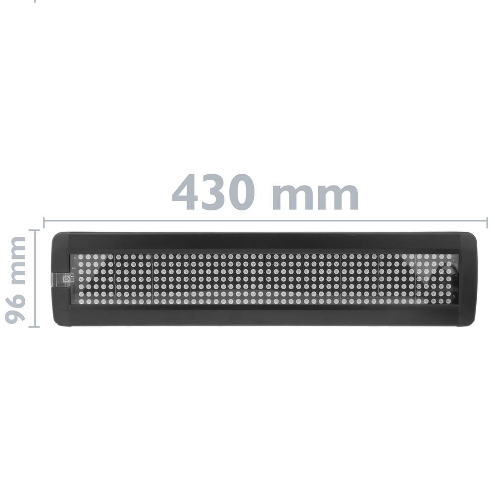 Rótulo LED Cartel electrónico programable de 50x7 rojo verde DOT