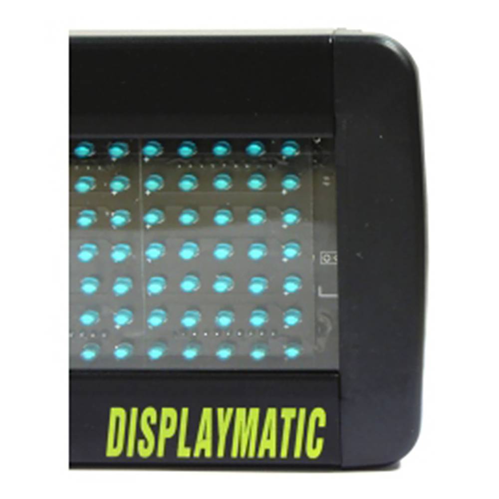 Rètol LED Cartell electrònic programable de 50x7 blau LED