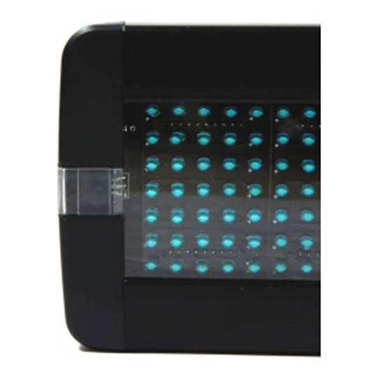 Rètol LED Cartell electrònic programable de 50x7 blau LED