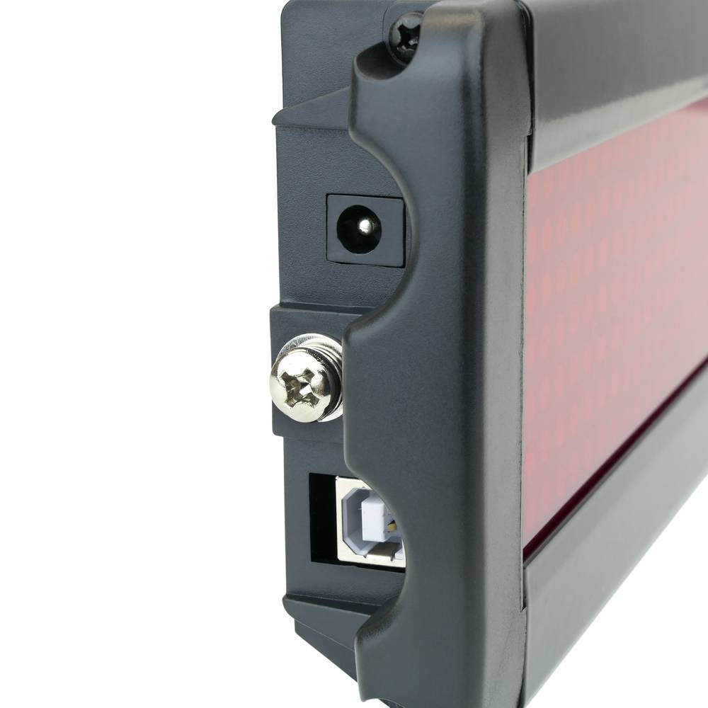 Lavagna LED Segno elettronico programmabile 80x7 rosso DOT