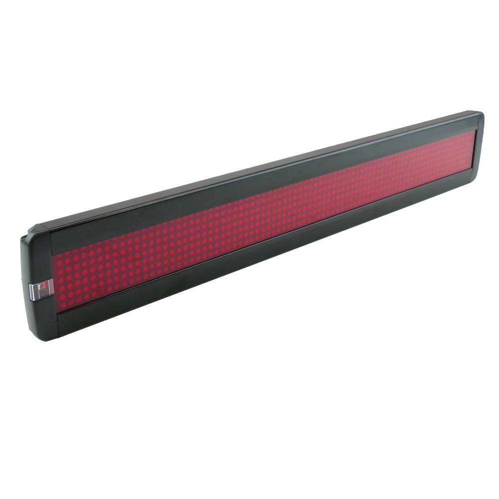Lavagna LED Segno elettronico programmabile 80x7 rosso DOT