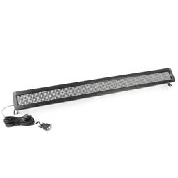 Panneau LED Poster électronique programmable 80x7 rouge vert DOT