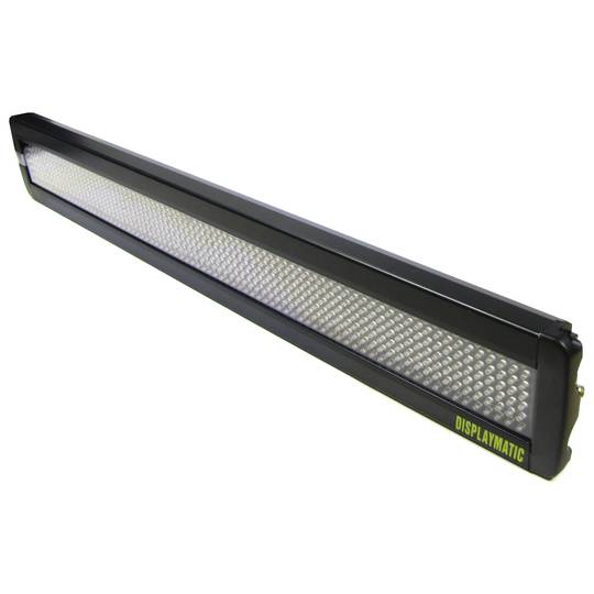 Znak LED 80x7 bursztynowy programowalny znak elektroniczny LED