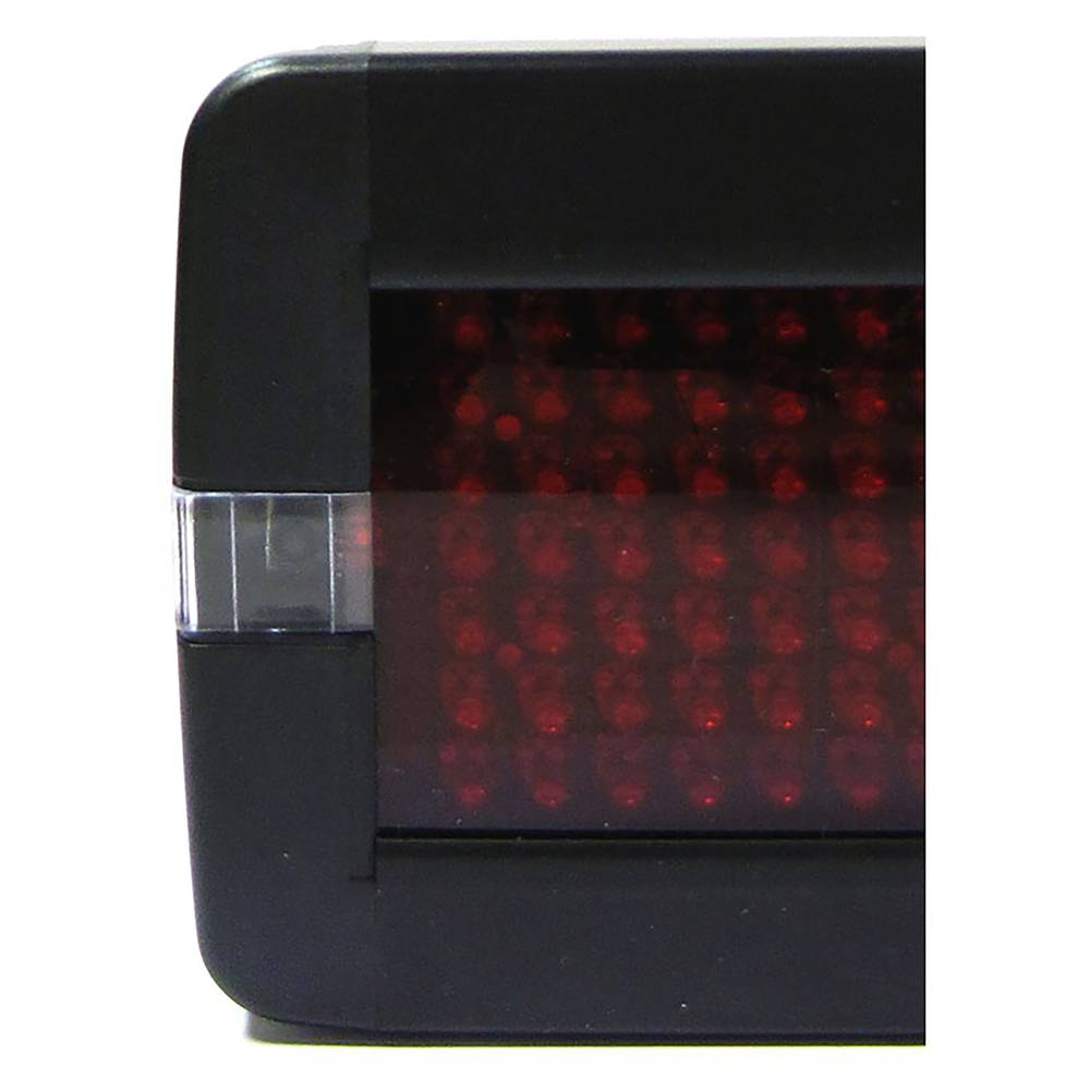 Rótulo LED Cartel electrónico programable de 80x7 rojo LED