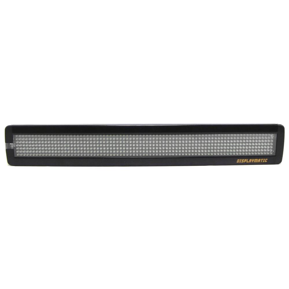 Panneau LED Poster électronique programmable 80x7 vert LED