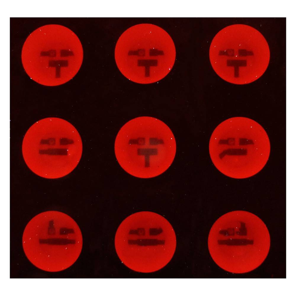 Bewegliches Zeichen LED Programmierbare Scrolling Nachricht Sign Board 120x7 rot DOT