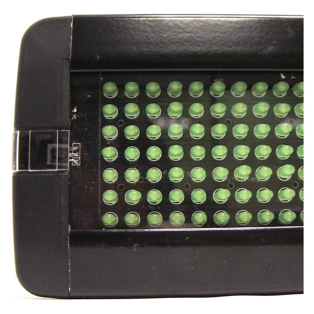 Rótulo LED Cartel electrónico programable de 120x7 verde LED