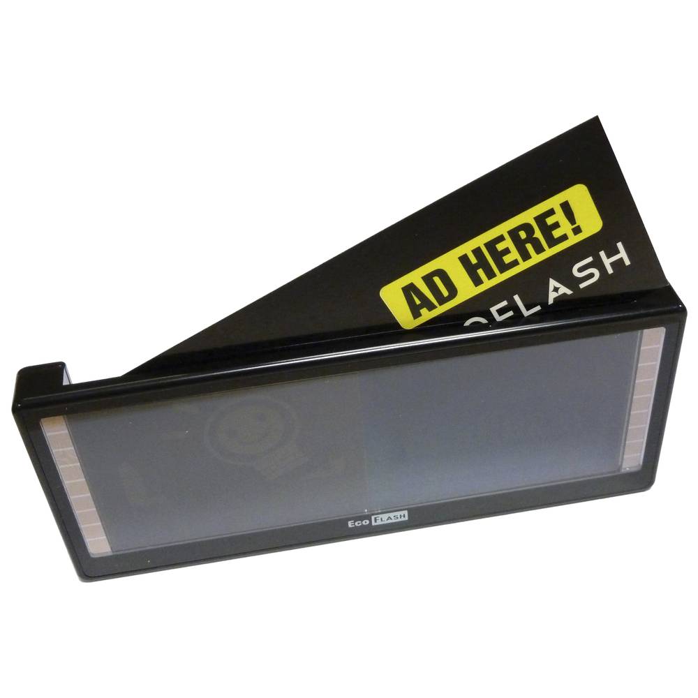 Rótulo personalizable ECOFLASH sin batería 128x52 B