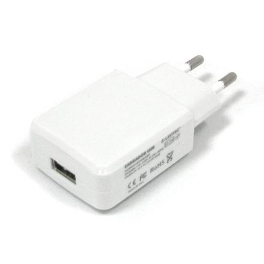 USB lader 5V 2A wit Leotec LECTABUSBW