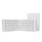 Leotec LERK04W white mini foldable bluetooth keyboard