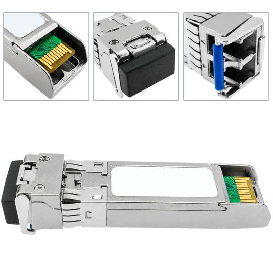 Module Mini-GBIC SFP + MMF 10 Gbps glasvezel monomode duplex LC 1310nm 10 Km