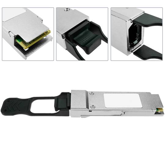 Module QSFP MMF 40 Gbps multimode fiber optic duplex MTP/MPO 850nm/900nm 100m OM4