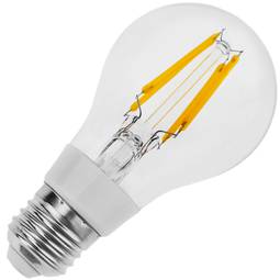 Żarówka LED A60 E27 230VAC 4W ciepłe światło, typ klasyczny z żarówkami
