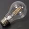 Żarówka LED A60 E27 230VAC 2W ciepłe światło, typ klasyczny z żarówkami typu A.
