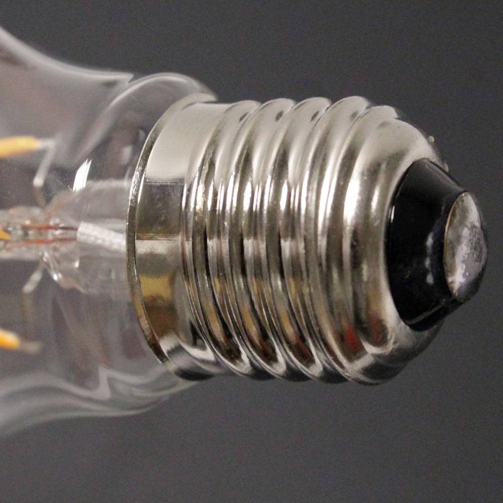 LED-lamp A60 E27 230VAC 6W warm licht klassiek type met filamenten type A