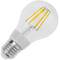 LED bulb A60 E27 230VAC 6W warm light classic type with filaments type B