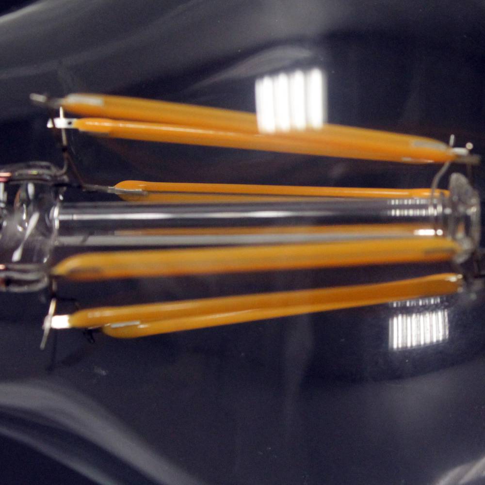 LED bulb A60 E27 230VAC 6W warm light classic type with filaments type B