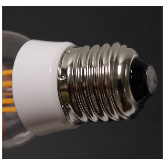 Żarówka LED A50 E27 230VAC 4W ciepłe światło, typ klasyczny z żarówkami typu B.