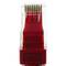 Cable de xarxa ethernet LAN UTP RJ45 Cat.6a vermell 1 m