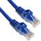 Cabo de rede ethernet LAN UTP RJ45 Cat.6a azul 5 m