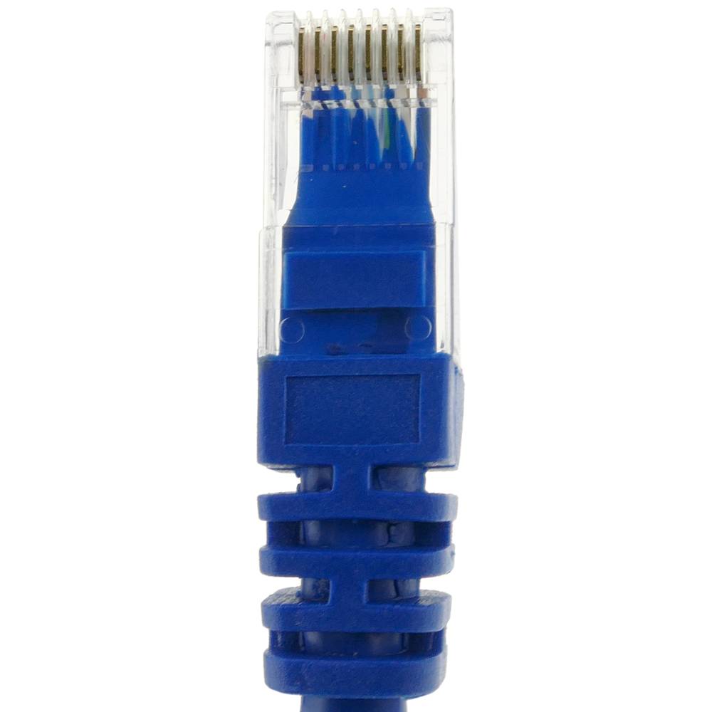 Cabo de rede ethernet LAN UTP RJ45 Cat.6a azul 5 m