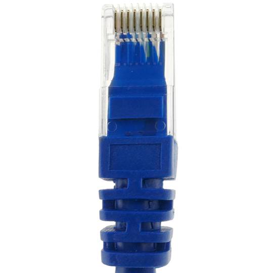 Cabo de rede ethernet LAN UTP RJ45 Cat.6a azul 5 m