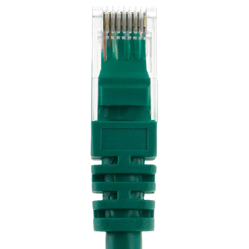 Kabel sieci Ethernet LAN UTP RJ45 Kat. 6a zielony 50 cm