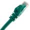 Kabel sieci Ethernet LAN UTP RJ45 Kat. 6a zielony 50 cm
