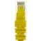 Network cable ethernet LAN UTP RJ45 Cat.6a yellow 3 meter