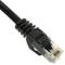 Câble réseau ethernet LAN UTP RJ45 Cat.6a noir 50 cm