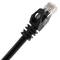 Câble réseau ethernet LAN UTP RJ45 Cat.6a noir 50 cm