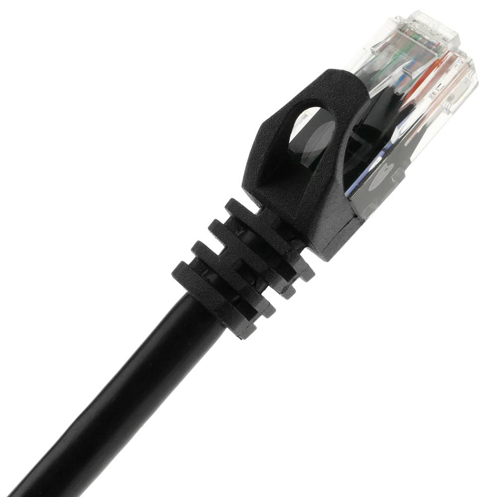 Cavo di rete ethernet LAN UTP RJ45 Cat.6a nero 2 m