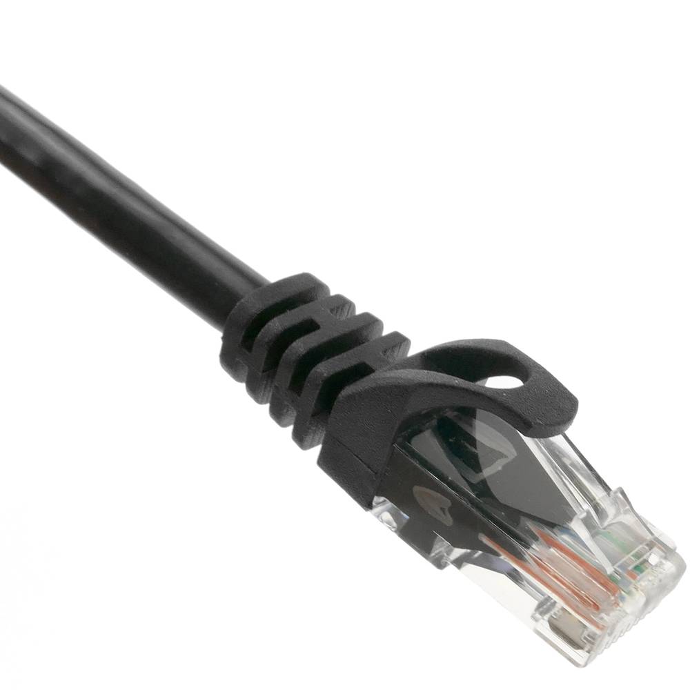 Cavo di rete ethernet LAN UTP RJ45 Cat.6a nero 2 m