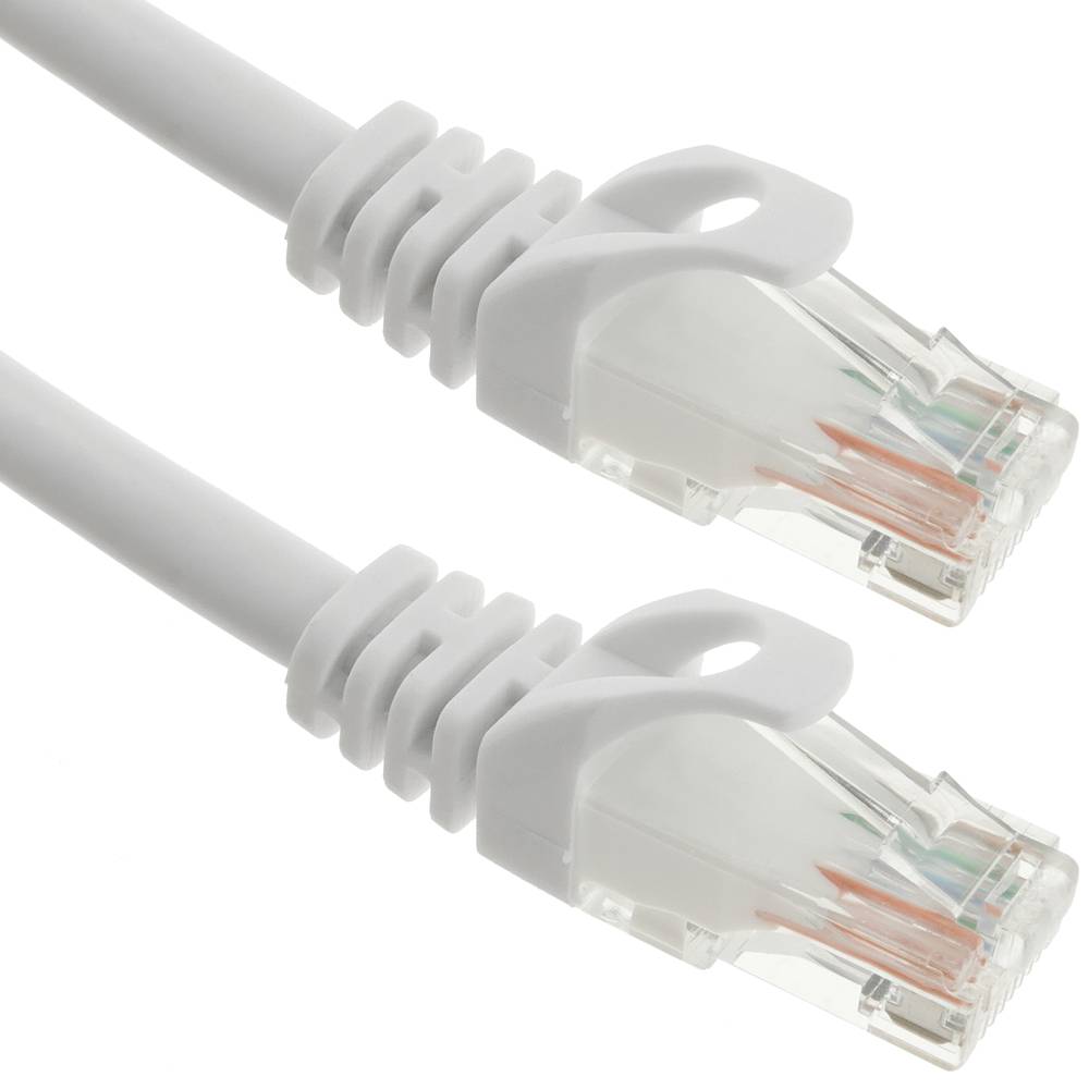 Cavo di rete Ethernet Cat. 6a UTP bianco da 10 m