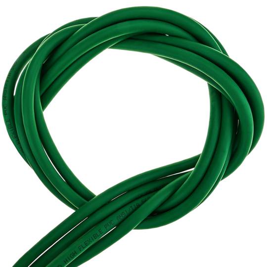 RJ45 UTP 24 AWG Ultra elastyczny kabel sieciowy Ethernet Ethernet kat. 6A zielony 1 m