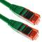RJ45 UTP 24 AWG Ultra elastyczny kabel sieciowy Ethernet Ethernet kat. 6A zielony 1 m