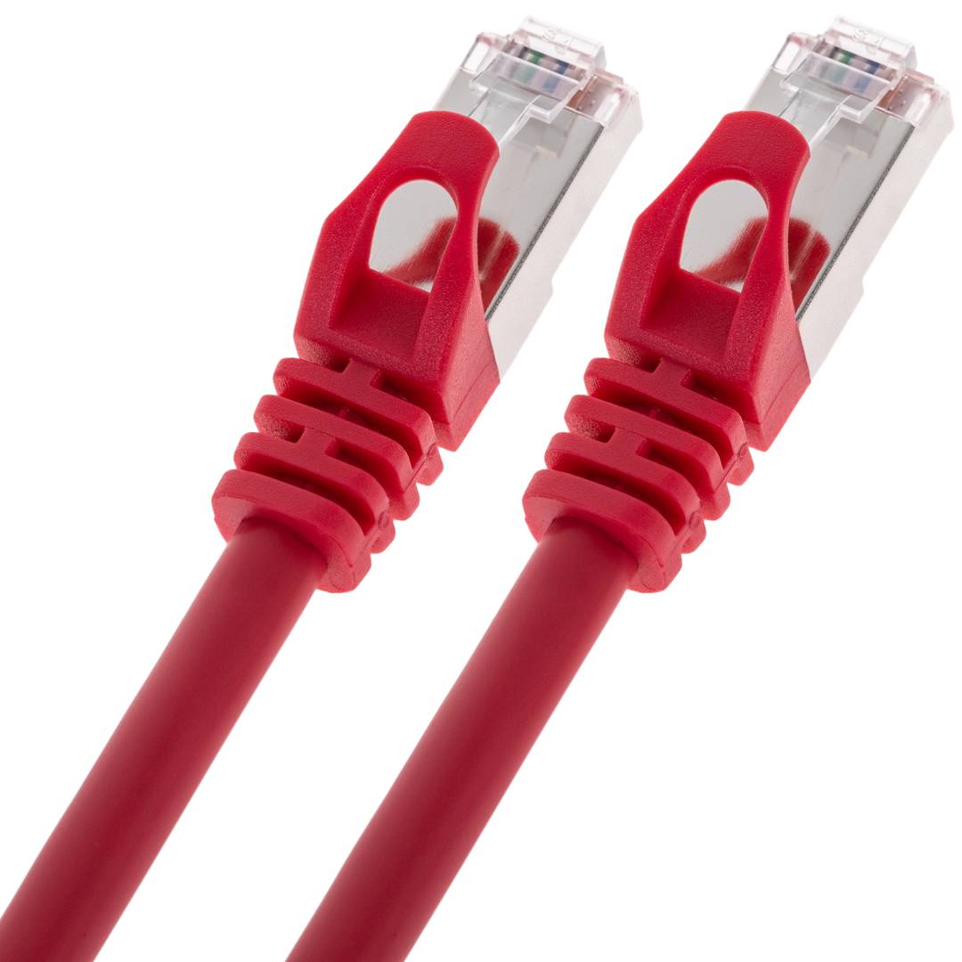 Kat. 6a FTP-Ethernet-Netzwerkkabel 5 m rot