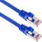 Niebieski kabel sieciowy Ethernet FTP kat. 6a o długości 3 m