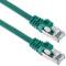 Cable de xarxa ethernet LAN FTP RJ45 Cat.6a verd 1m