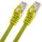 Ethernet Netzwerkkabel LAN FTP RJ45 Cat.6a gelb 2m