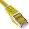 Câble réseau Ethernet FTP Cat.6a jaune 3 m