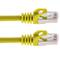 Câble réseau Ethernet FTP Cat.6a jaune 3 m